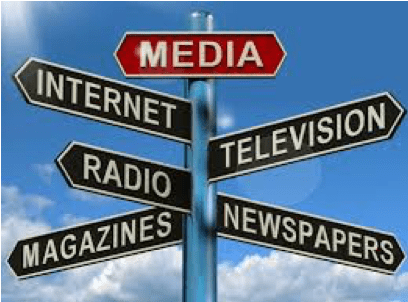 Les différents médias