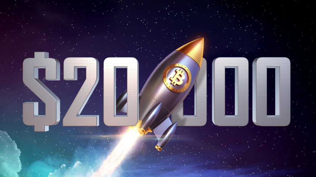 Le Bitcoin passe et confirme la barre des 20 000$