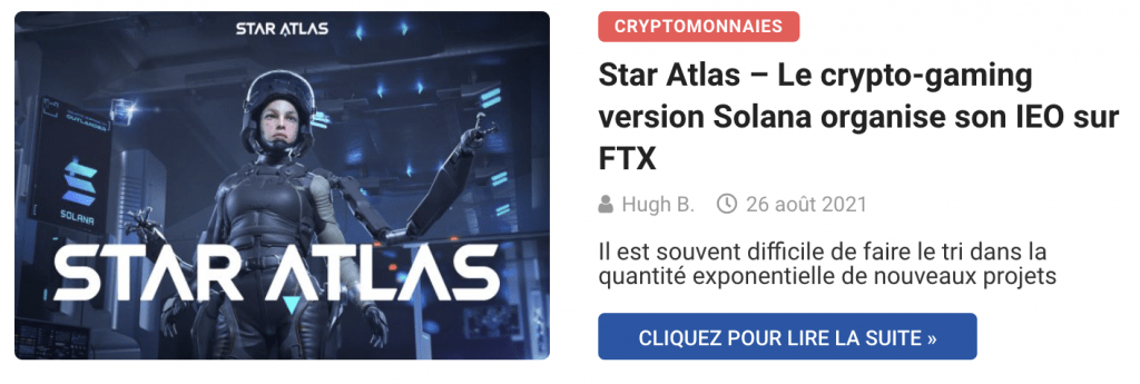 Star Atlas – Le crypto-gaming version Solana organise son IEO sur FTX