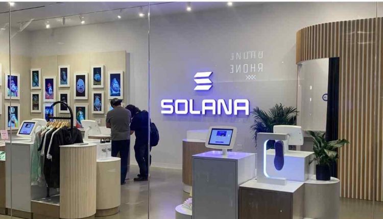 Solana physical store New York 