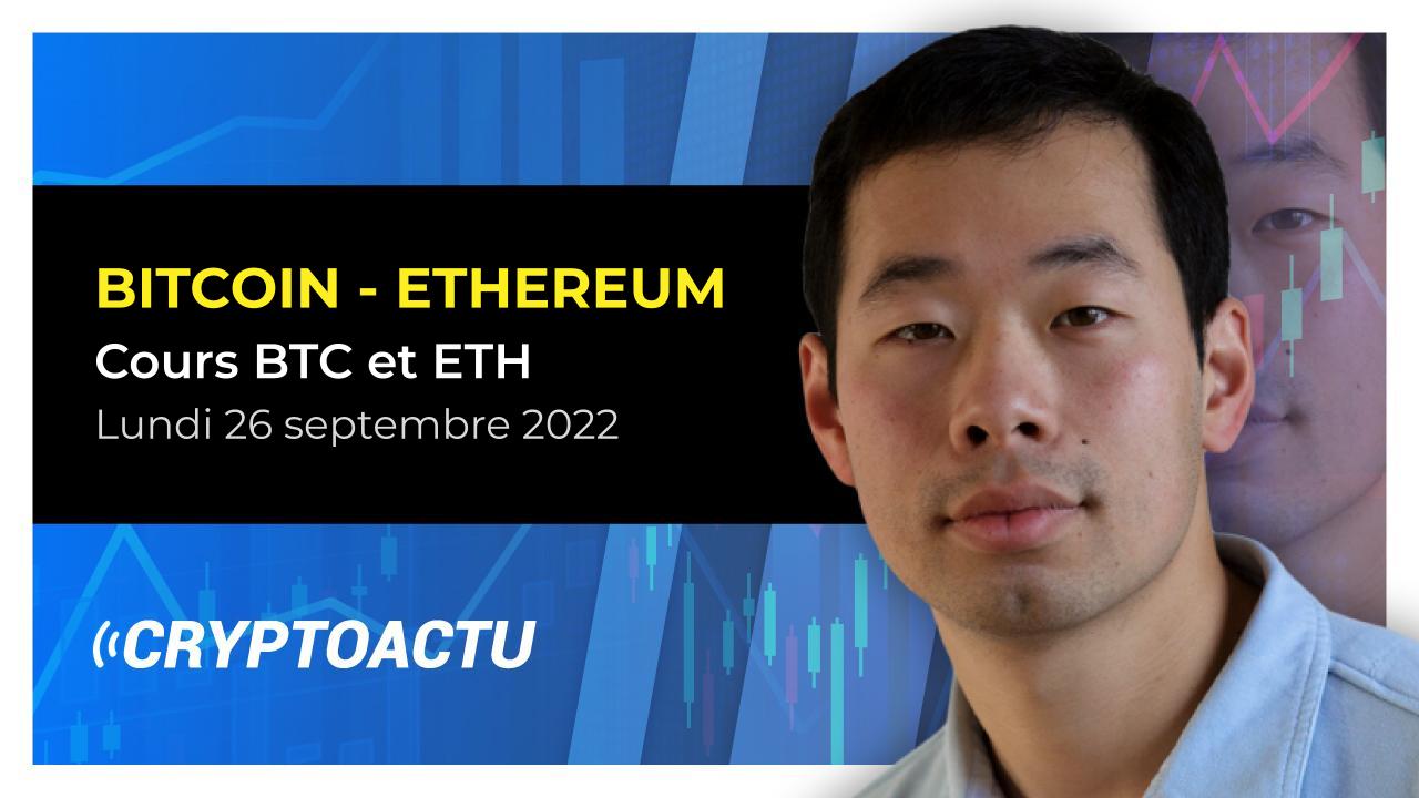 Bitcoin and Ethereum analysis – BTC and ETH price on Monday, September 26, 2022