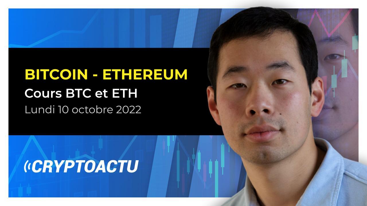 Bitcoin and Ethereum Analysis – BTC and ETH Price on Monday, October 10, 2022