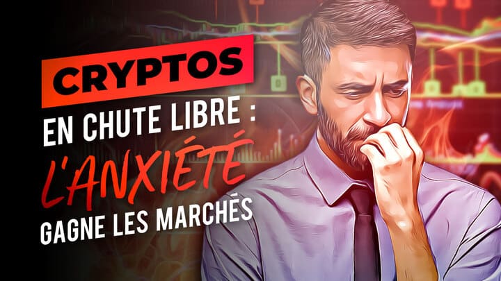 Cryptos en Chute Libre - L'Anxiété Gagne les Marchés