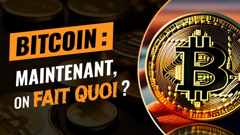 Chute brutale du Bitcoin – Que faire maintenant ?