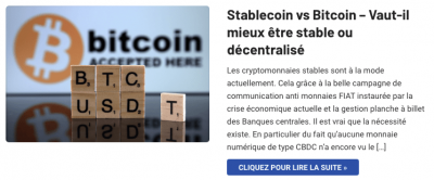 Bitcoin vs stablecoins