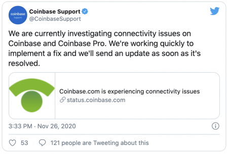 Bub plateforme Coinbase Pro