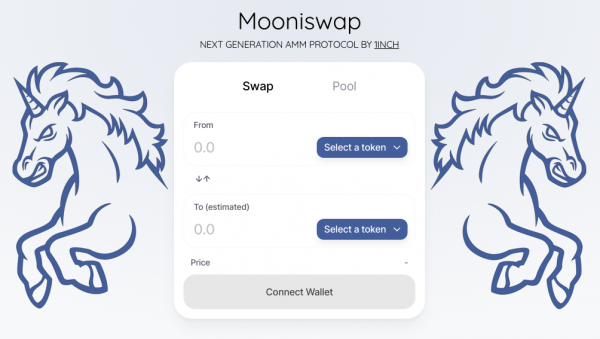 1inch.exchange lance le DEX Mooniswap