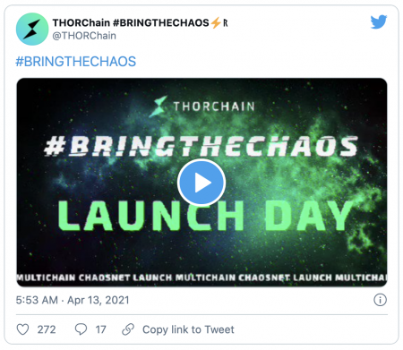 Thorchain Bring the Chaos Thorswap