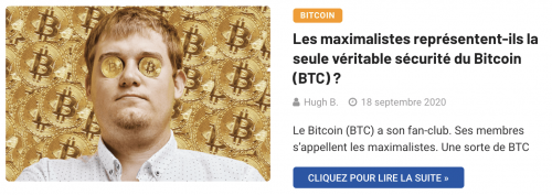 Les maximalistes et la sécurité du Bitcoin (BTC)