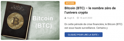 Bitcoin le nombre zéro des cryptomonnaies