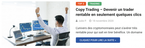 Le trading du Bitcoin facile et sans risque